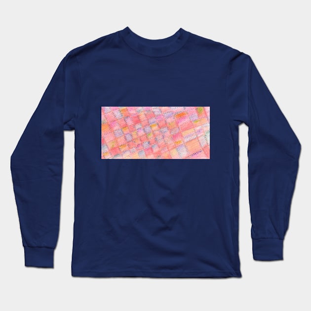 Patchwork - 4 Long Sleeve T-Shirt by walter festuccia